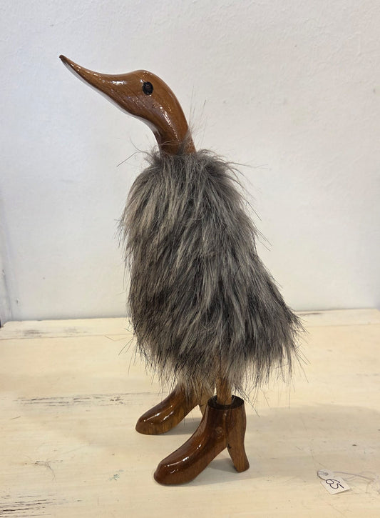 Pata de madera DIVA con piel 30cm EDICIÓN LIMITADA
