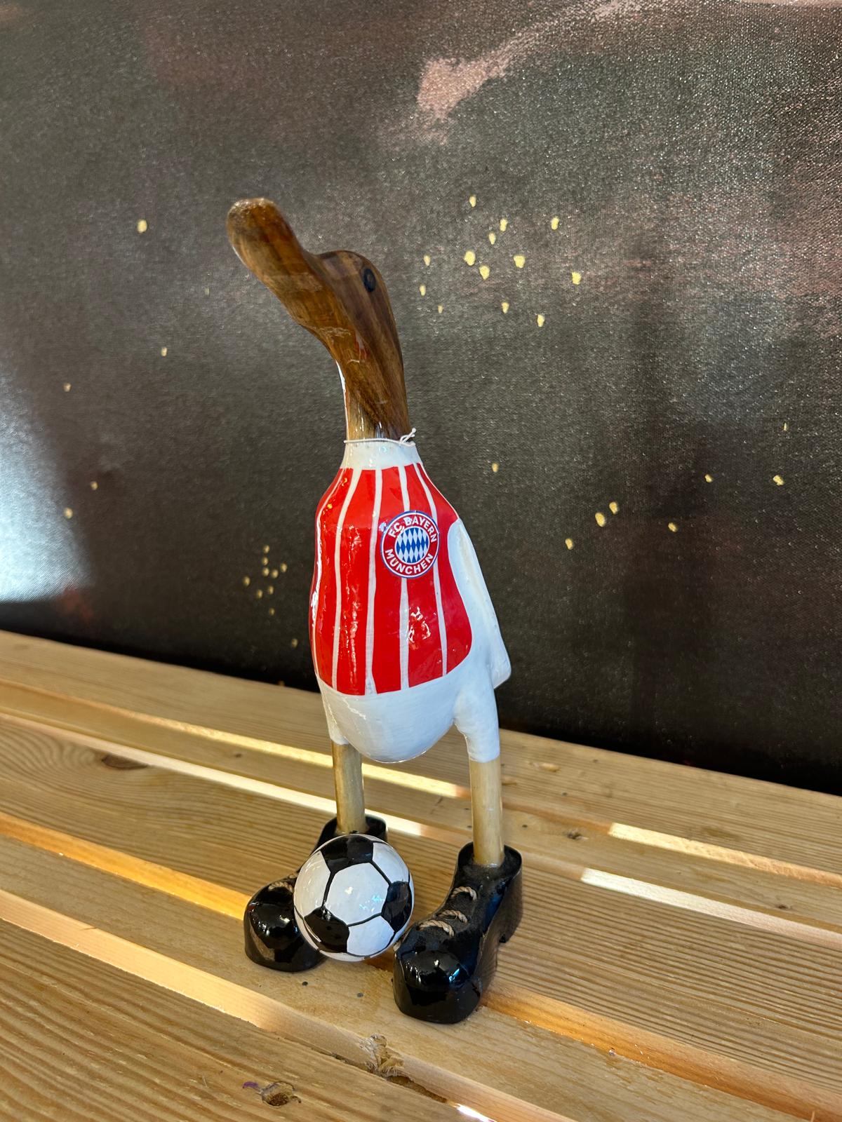 Pato de madera del Bayern Múnich 26 cm EDICIÓN LIMITADA